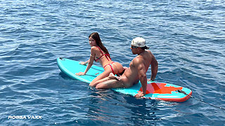 Rossa Vaxx Caught Fucking in the Sea and We Record Her