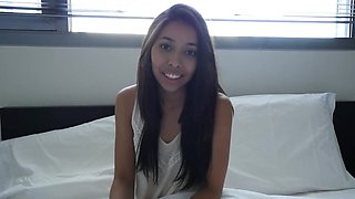 Latina Jasmine sucks and rides bad boy Tony in a raw POV