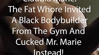 Fat White Whore Fucking BBC Bodybuilder