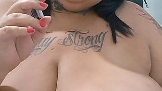 Smoking Naked for You in POV