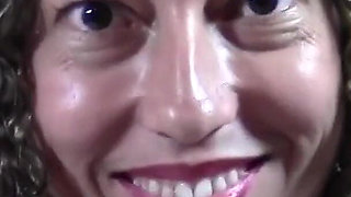 Horny German MILF Paloma Goes Naked & Plays with Her Pussy