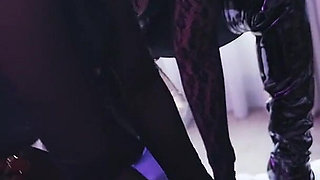 Femdom Pegging Gangbang