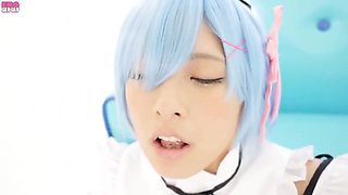Japanese Anime Cosplay Rem -