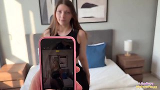 I just asked you to take some pictures of me... An innocent photo shoot turned into fucking with my stepbrother