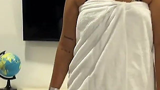 Stepmom Slut Bathes Naked with Stepson in Jacuzzi and Asks Him to Fuck Her