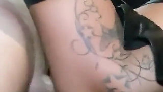 Perverted creampie bukkake action with horny teen and MILF