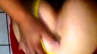 Amadora brasileira com um grande bumbum - Bumbum brasileiro