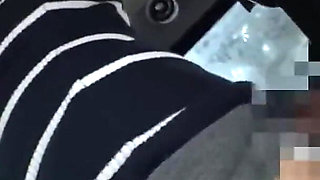 Crowded Bus Chaos, Her Lifted Miniskirt and Tight Curves Drive Every Passenger Wild - P4