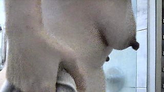 The Shower Scene with Asian Step Daughter Erin Luvin and Her Beautiful Long Nipples by Andrewtatt