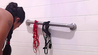 Barbiie Getting in the Shower