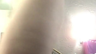 Gaping My Cute Asshole After Cleaning up the Huge Creampie in My Tiny Pussy!