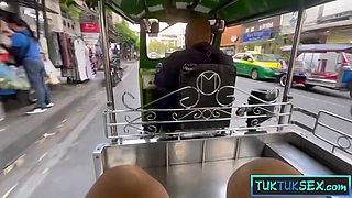 Nice Thai COUGAR picked up and romped firm