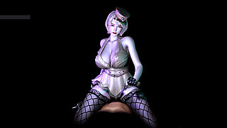 The Eternal Goddess of Virtual Temptation - 3D Animation Hentai