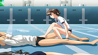 Fucking in swimsuits by the pool: Blowjob, Big Tits  Big Ass Porn