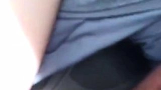 Car Creampie Session with Two Sexy Hookers