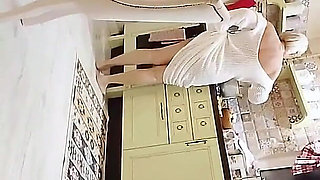 New Year's Striptease From Stepmom for Me