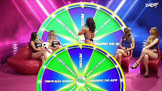 Two Hot Brazilian MILFs Having Sex at a Carnival Party.